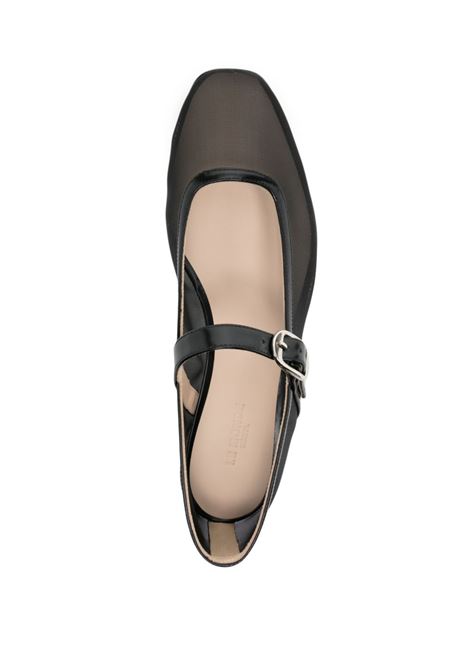 Ballerine in mesh mary jane in nero Le monde beryl - donna LE MONDE BERYL | MRJMESBLA